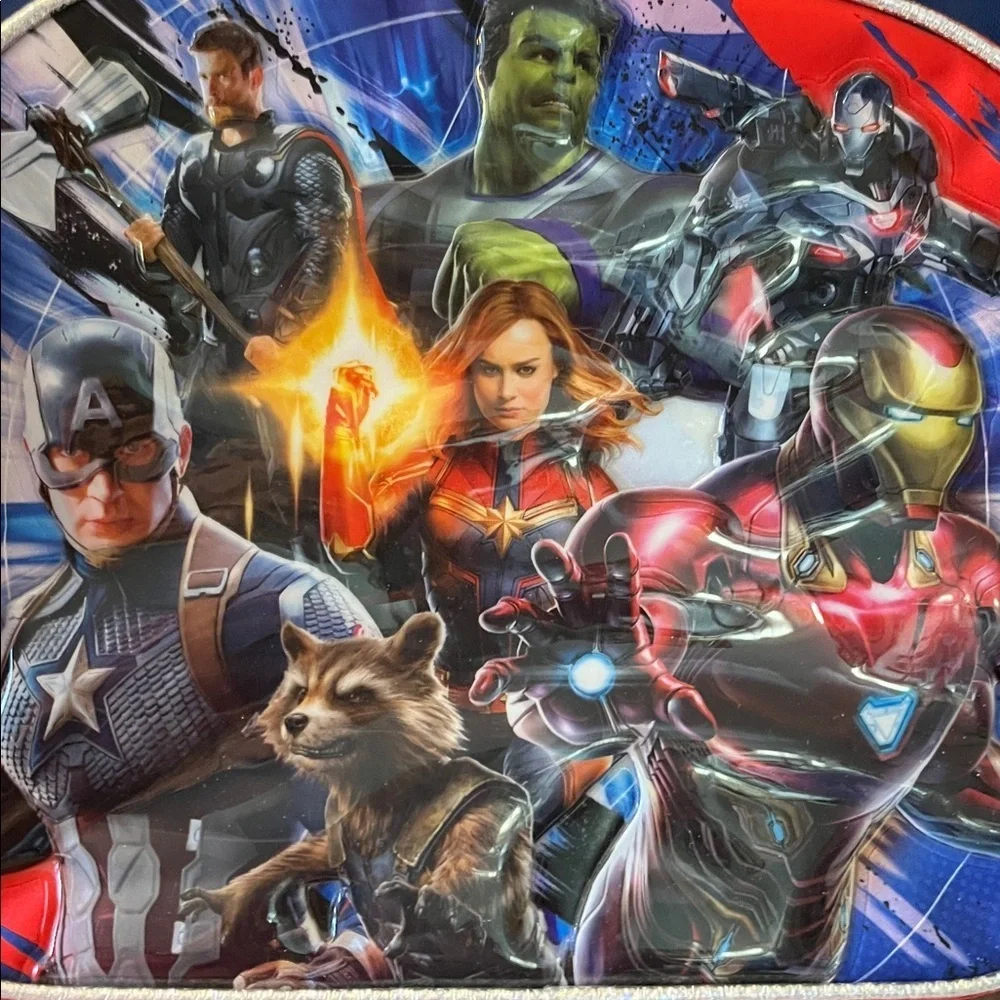 Ruz Marvel Avengers medium Tri storage 20” rolling school backpack.
